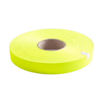 Dây phản quang polyester hỗ trợ quan sát ban đêm, vàng chanh 2.5cmx100m PQ07