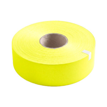 Dây phản quang polyester cảnh báo giữ an toàn lao động, vàng chanh 5cmx100m PQ08
