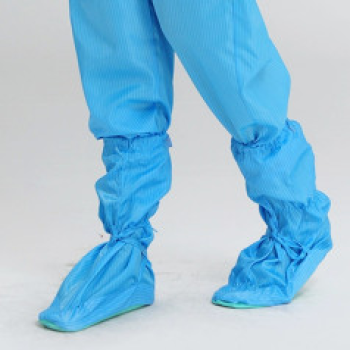 Bọc giày phòng sạch chống tĩnh điện loại dài S111, Màu xanh