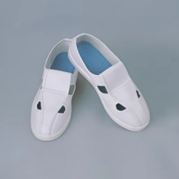 Giày phòng sạch 4 lỗ chống tĩnh điện thoáng khí, bền đẹp S114, Màu trắng - Size 38