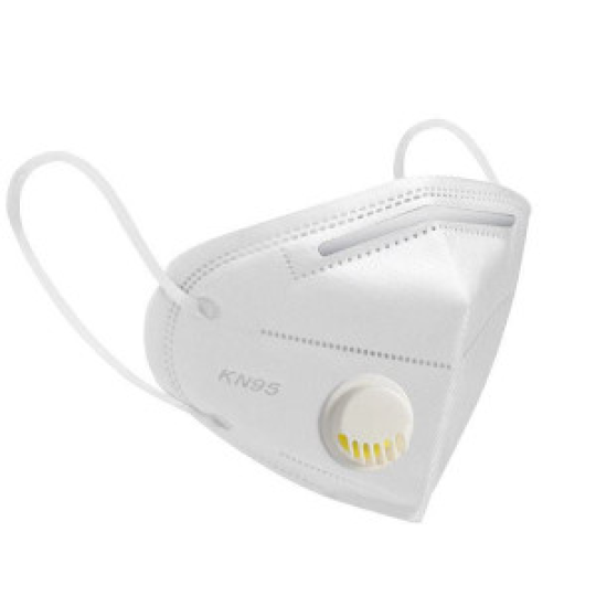 Khẩu trang có van KN95 CRDLIGHT lọc khuẩn 5 lớp, chống bụi mịn cao cấp H110, 1 chiếc