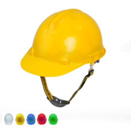 Mũ bảo hộ núm vặn Nhật Quang không lót xốp M111, Màu vàng - Loại không lót xốp