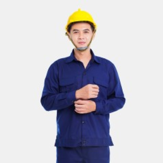 Quần áo lao động Evinz AV43 thời trang hiện đại, Size 6(M)