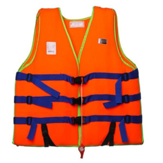 Áo phao bơi an toàn sức nâng tới 120kg, PE cao cấp, đủ kích cỡ từ size 2 đến 7 L104, Màu cam - Size 2