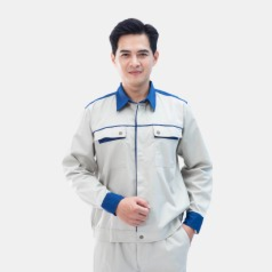 Quần áo bảo hộ lao động Evinz AV01 cho kỹ sư kỹ thuật, công nhân, Size M - Vải kaki liên doanh