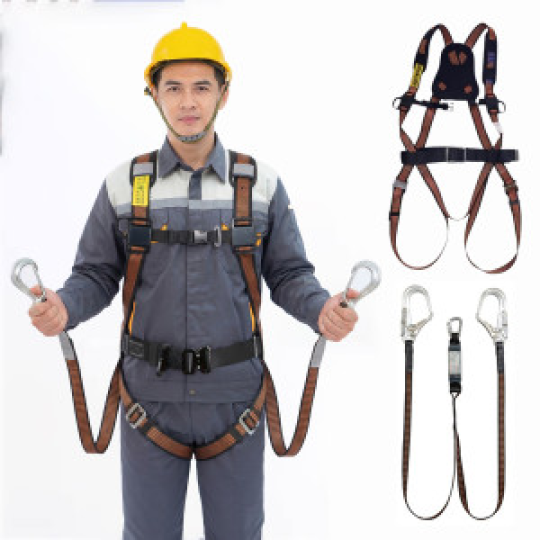 Dây đai toàn thân chống sốc 2 móc nhôm Kukje C107, Loại 2