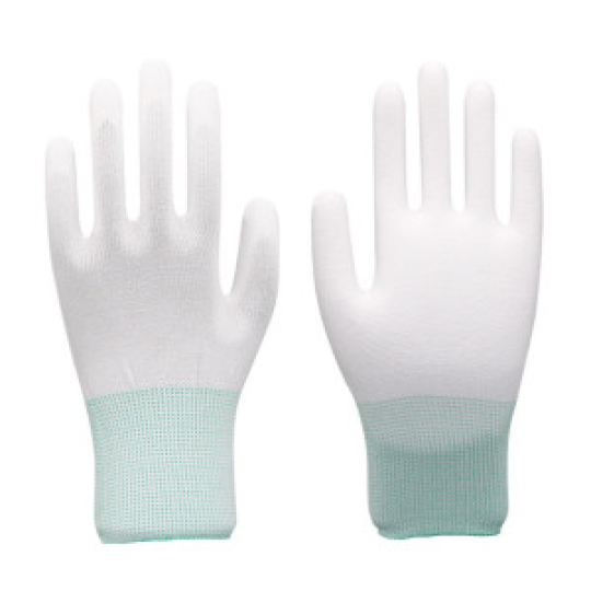 Găng tay phòng sạch Polyester PU phủ lòng, chống trượt cao cấp S135