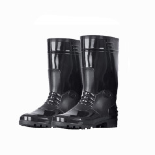 Ủng cao su nam nữ màu đen Thùy Dương 819, Size 42