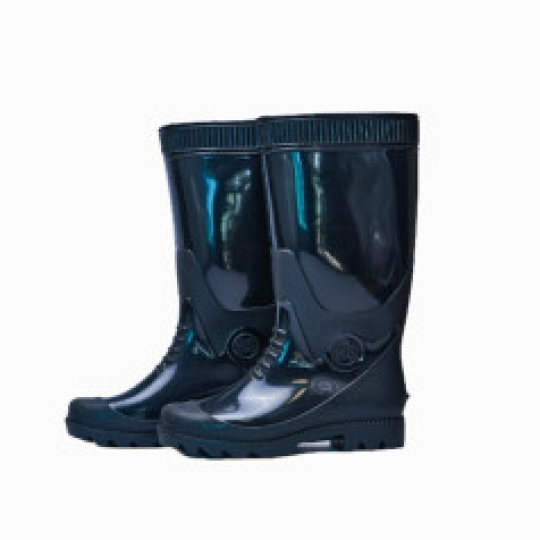 Ủng cao su nam chống thấm nước, chống trơn trượt Hoa San U109, Size 41